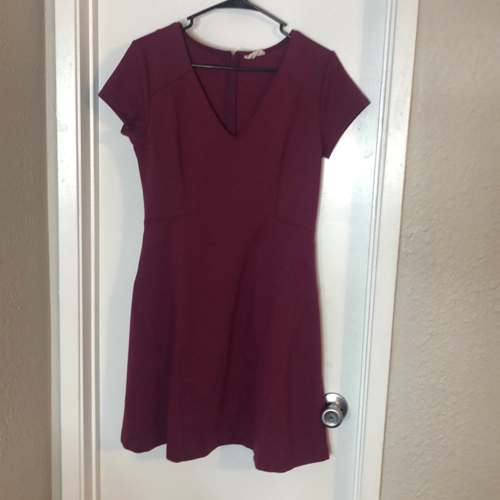 Maison Jules Burgundy Dress